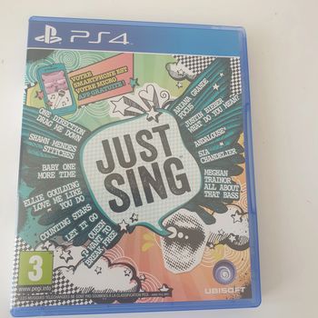 Just Sing Sony PlayStation 4