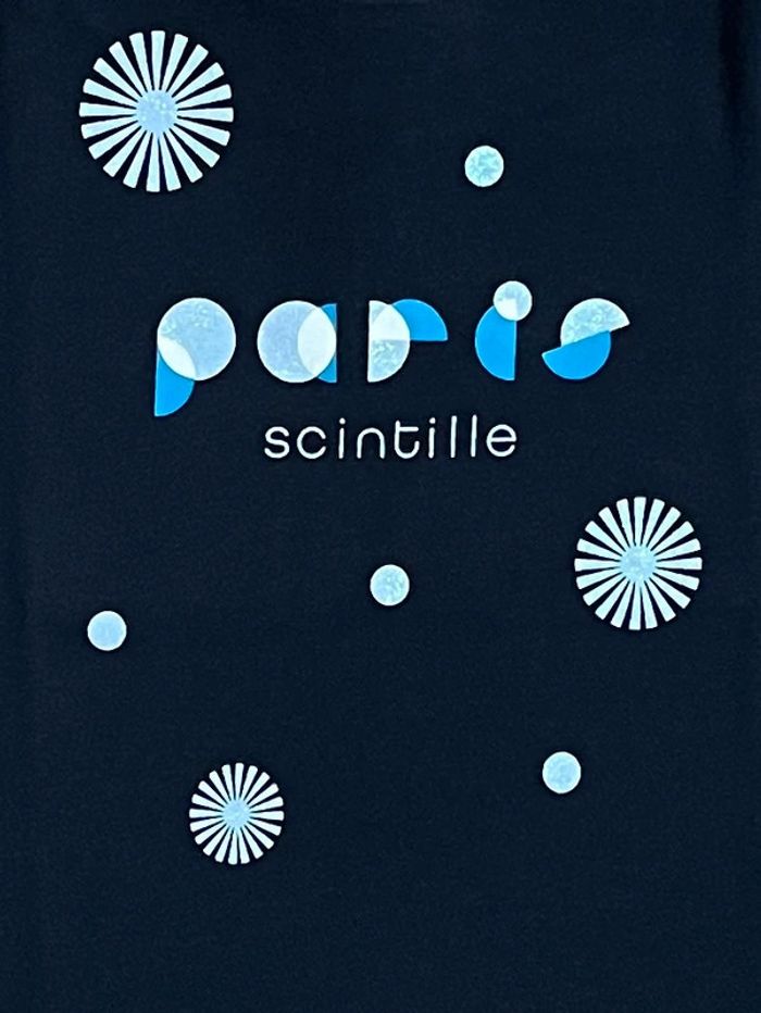 T-shirt en coton organique à paillettes Jacadi T-5 ans - photo numéro 3