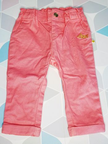 D3882 - jeans fille 6 mois