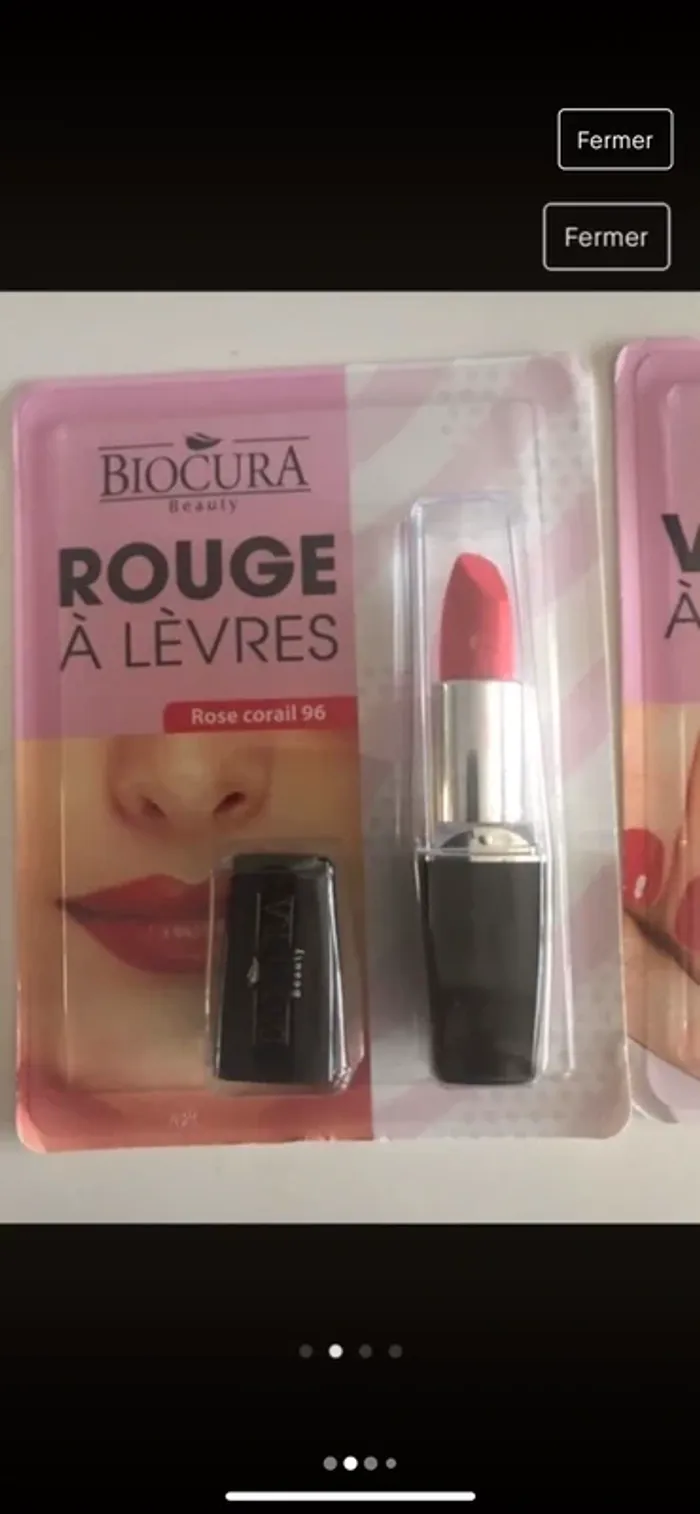 Le lot rouge à lèvre recil et vernis sous blister - photo numéro 4