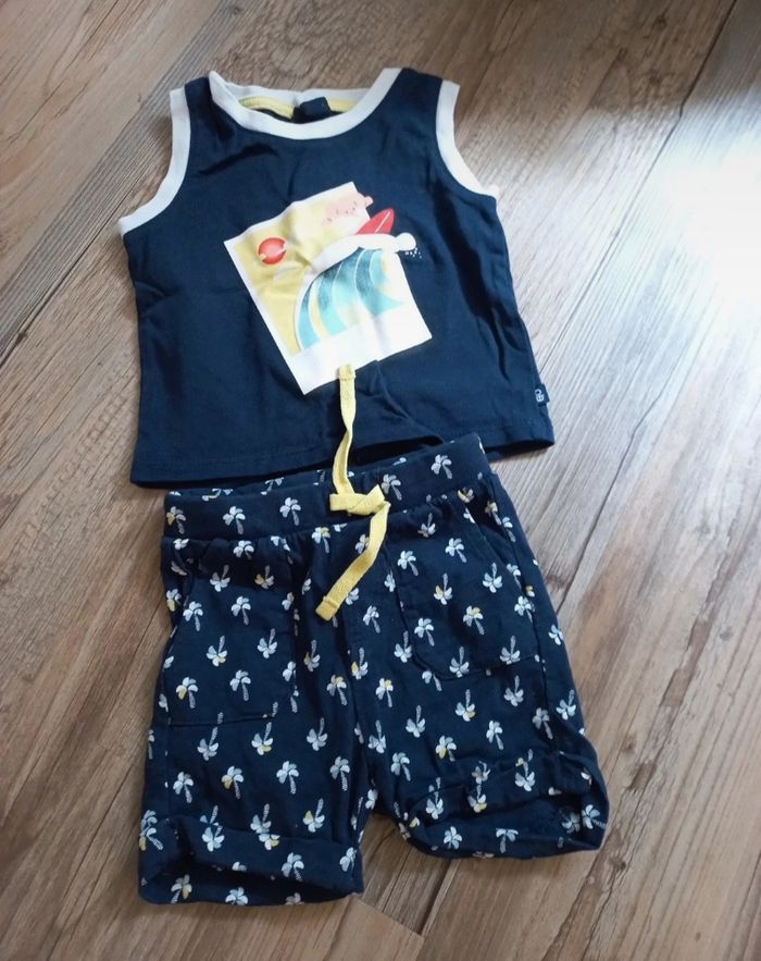 Ensemble été Obaibi 3 mois