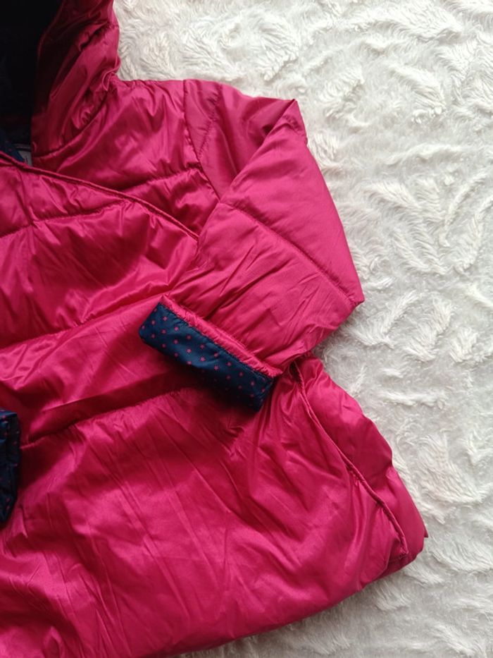 Blouson doudoune avec capuche Fille 18 mois Obaïbi - photo numéro 4