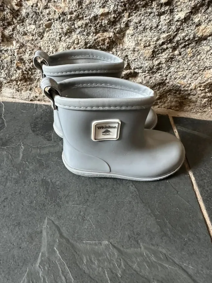 Weishuo Bottes de Pluie Enfant PVC 22/23 - photo numéro 8