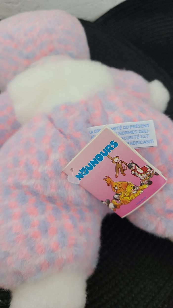 doudou poupée de chiffon nounours vintage peluche fille - photo numéro 3