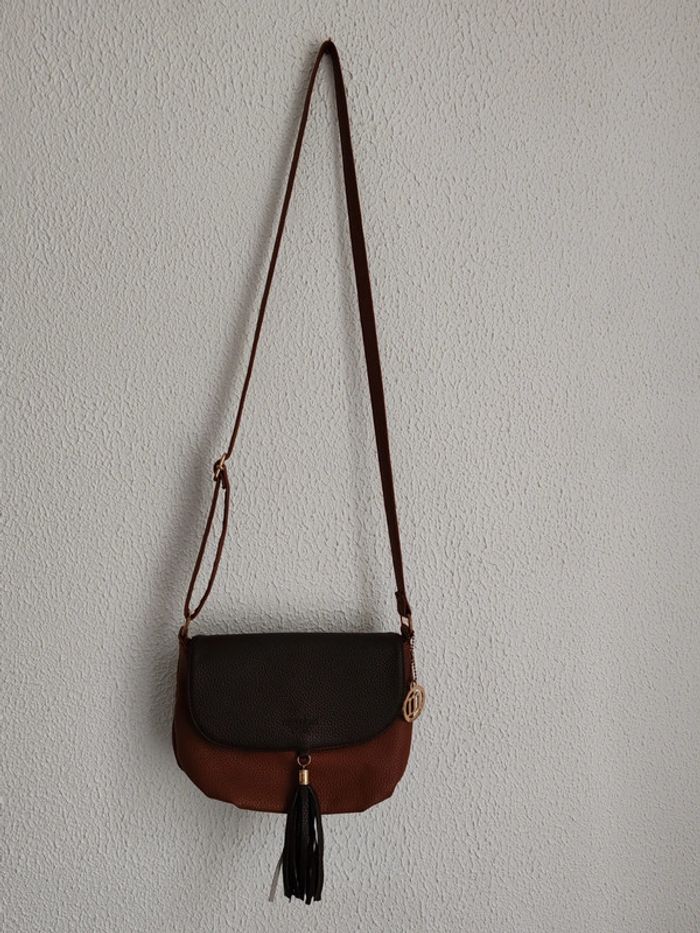 Sac Manoukian caramel et marron - photo numéro 2
