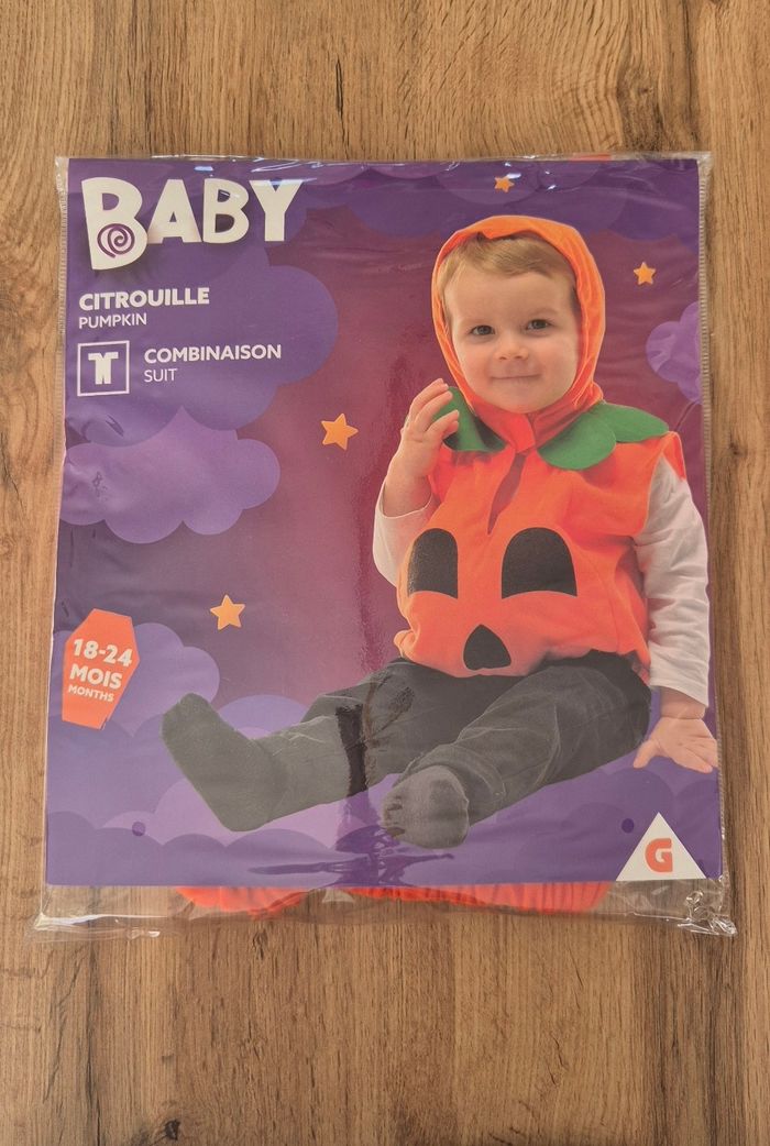 Déguisement gifi citrouille