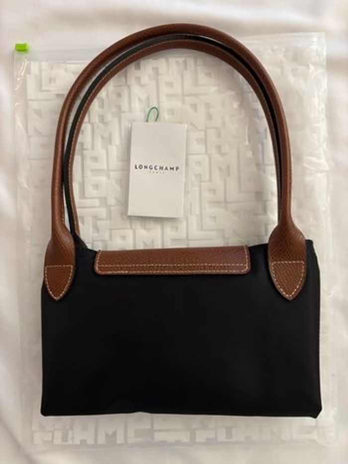 Sac Longchamp couleur noir et marron - photo numéro 6