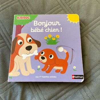 Livre Bonjour bébé chien