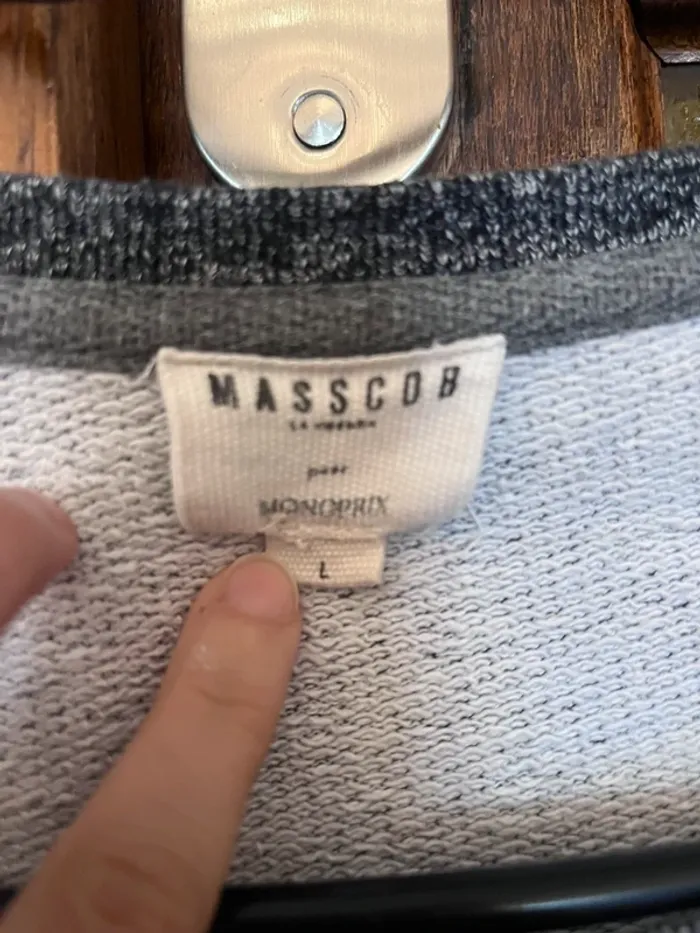 Pull Masscob oversize en taille L - photo numéro 4