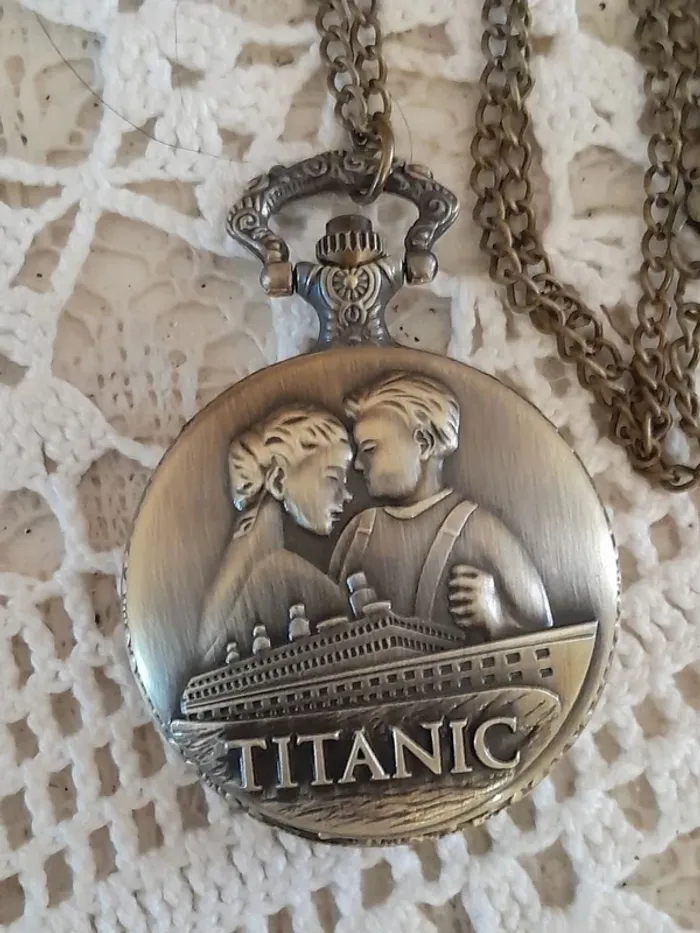 Montre à gousset Titanic, couleur bronze - photo numéro 2