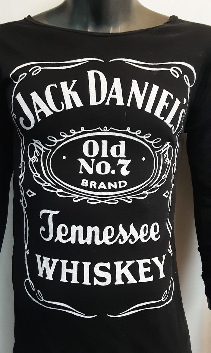Haut /sweat-shirt noir motif Jack Daniel’s pour homme Taille L /Xl - photo numéro 3