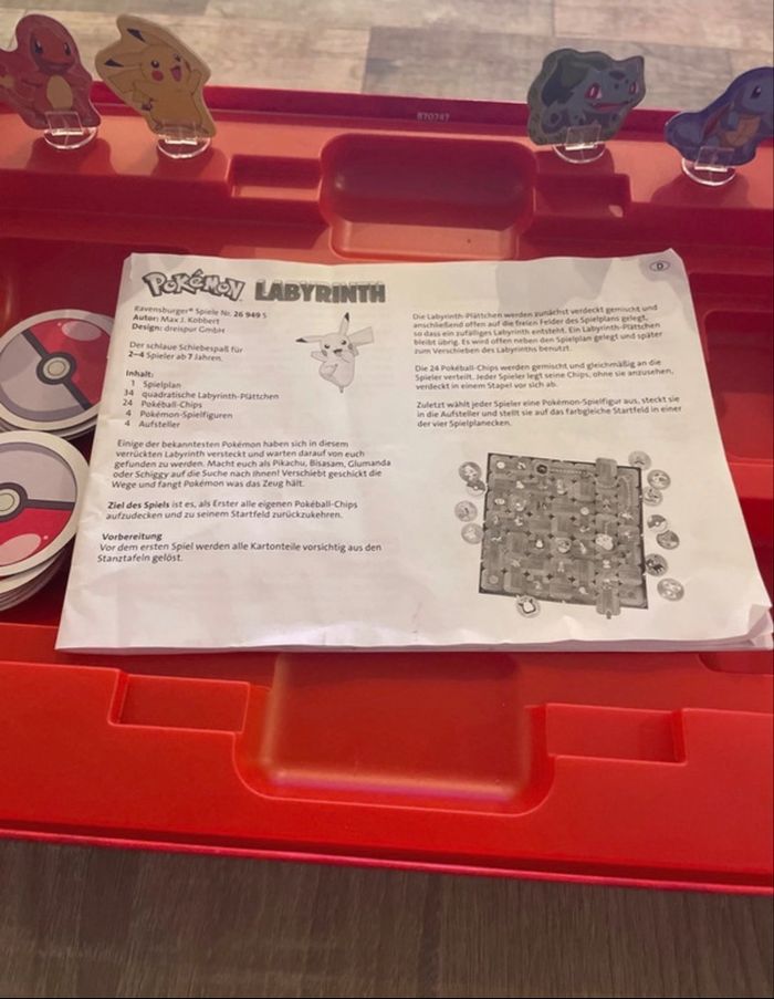 Jeu société Labyrinth Pokémon - photo numéro 4