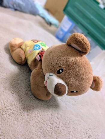 🐻 Ourson VTech 1,2,3 Suis-moi – jouet d’éveil interactif - bon état