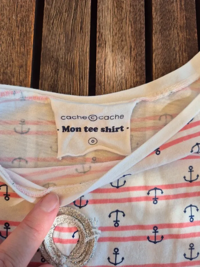 T-Shirt rayé Cache Cache T.36 - photo numéro 5