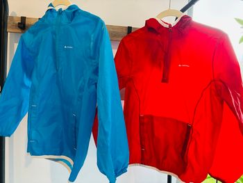 Lot coupe vent imperméable enfant 