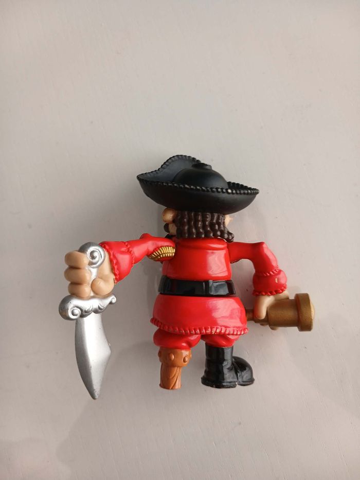 Figurine Pirate Vintage - Capitaine à Jambe de Bois (8 cm) - photo numéro 2