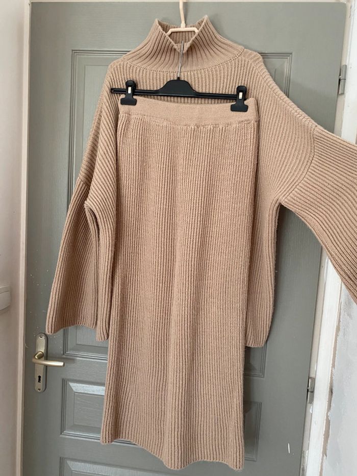 ensemble pull & jupe femme taille unique