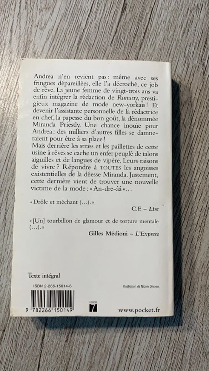 Livre le diable s’habille en prada - photo numéro 2