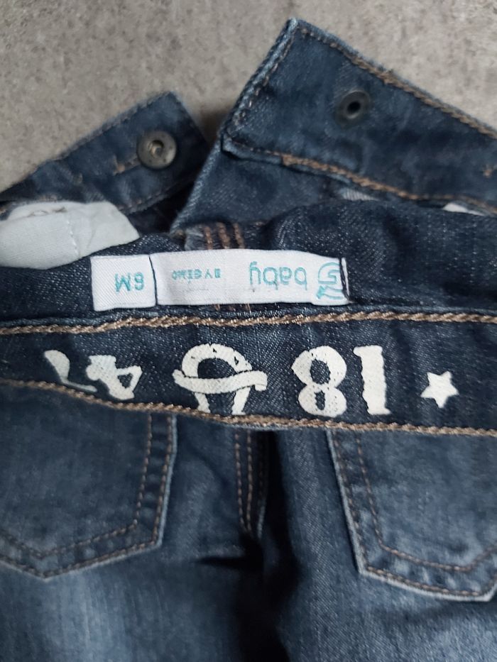 Pantalons x2, 6 mois garçon comme neufs - photo numéro 4