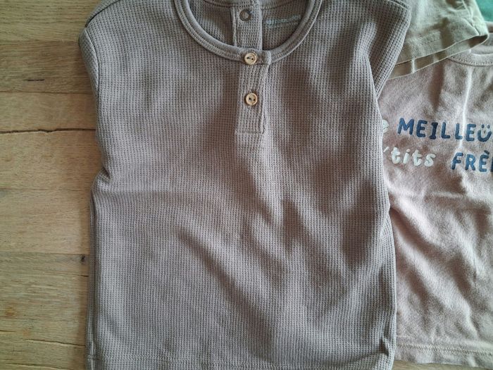 Lot 6 t-shirts vertbaudet garçon 18 mois - photo numéro 6