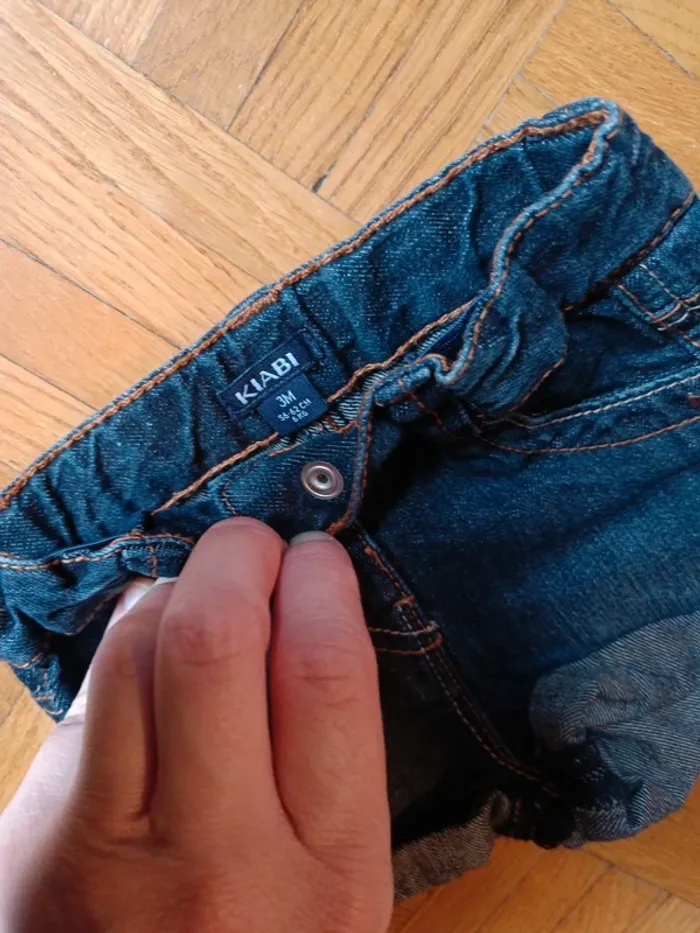 Short jean Kiabi 3mois 62cm - photo numéro 2