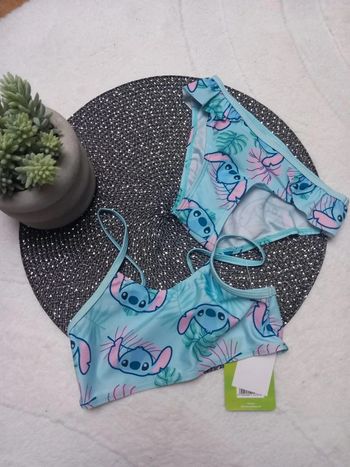 Maillot de bain Stitch 2 pièces – fille 2-3 ans – Neuf