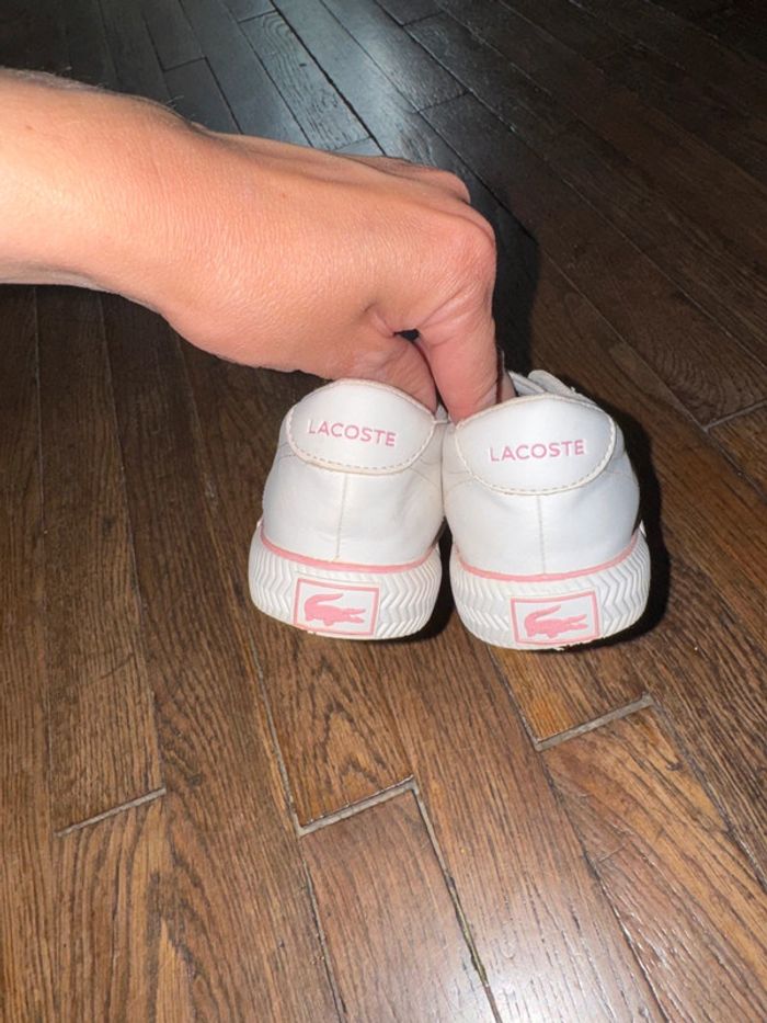 Baskets Lacoste  Taille 26,5 - photo numéro 2