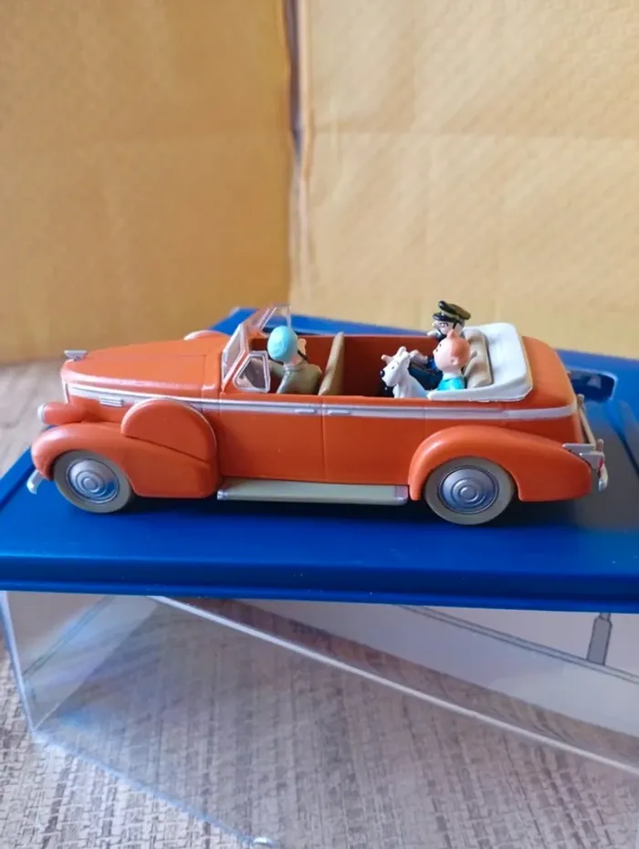 En voiture Tintin au Tibet Hergé moulinsart 2003 - photo numéro 7