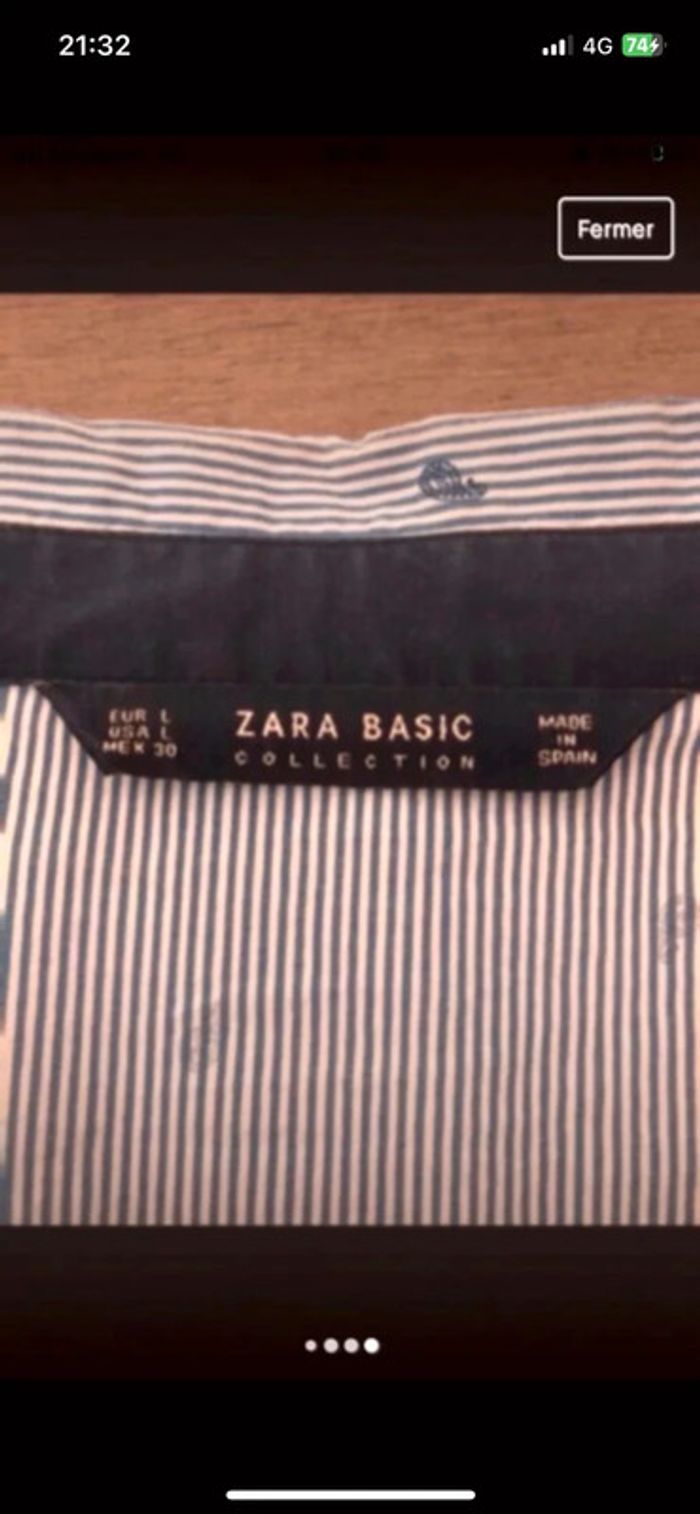 Chemise femme Zara - photo numéro 4