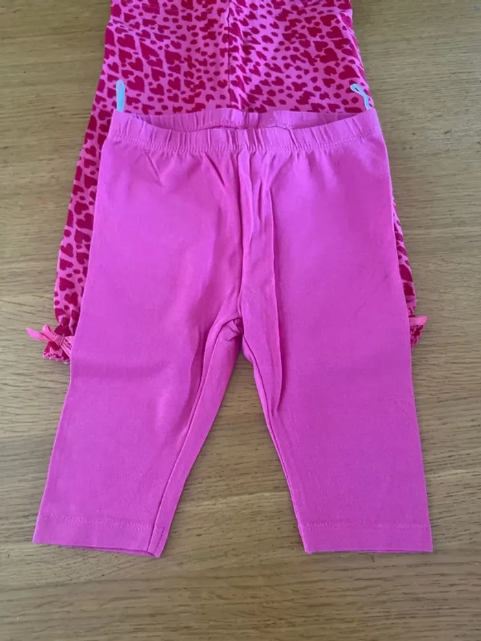Lot 5 Legging 3/4 fille 18 mois - photo numéro 8