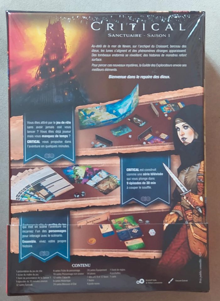 Critical Sanctuaire - Jeu de société sous emballage - photo numéro 2