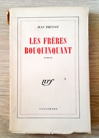 jean prévost - les frères bouquinquant