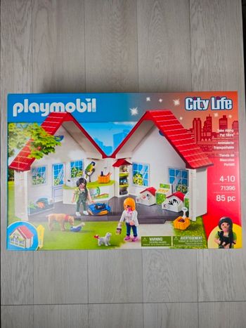 🌟 Playmobil City Life - Animalerie Transportable 71396 🌟
