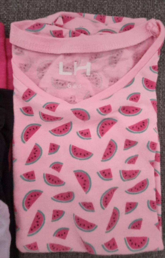 Lot de 16 tee-shirts manches courtes fille - photo numéro 5