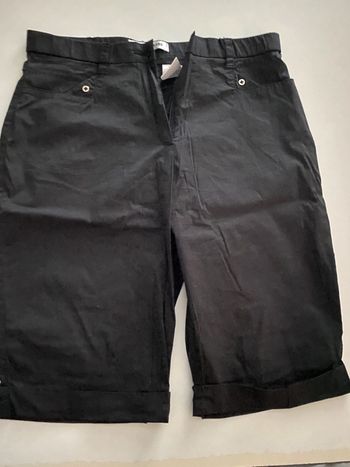 Bermuda noir Christine Laure taille 38