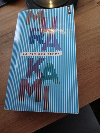 LIVRE LA FIN DES TEMPS DE HARUKI MURAKAMI
