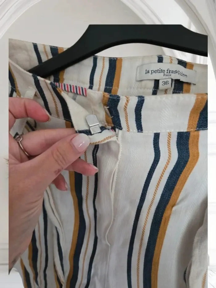 Pantalon droit neuf la petite française taille 36 - photo numéro 5