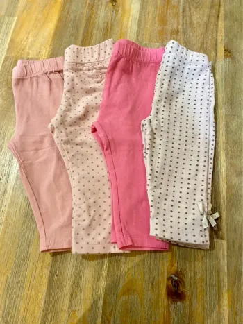 Lot de 4 leggings