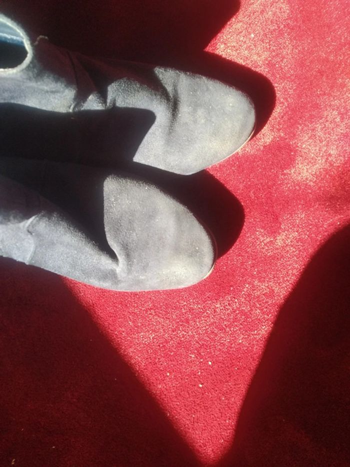 bottines bleu taille 38 - photo numéro 4