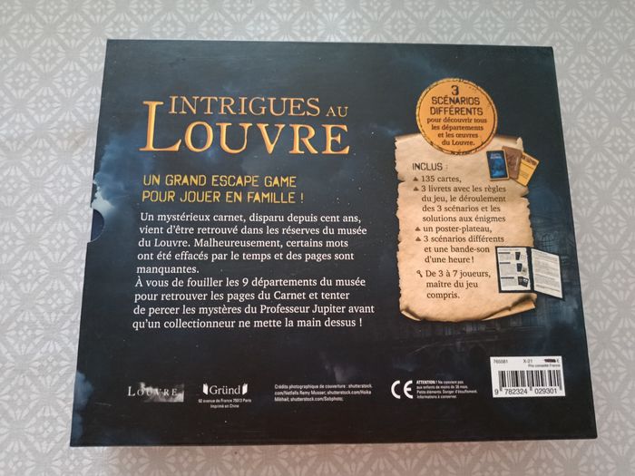 Escape box Intrigues au Louvre - photo numéro 2