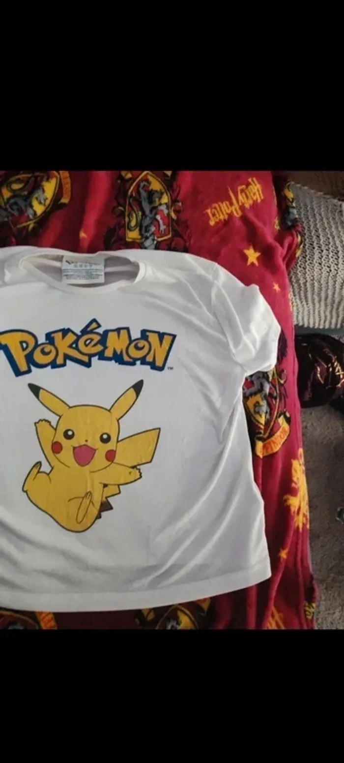T-shirt Pokémon taille 40 - photo numéro 3