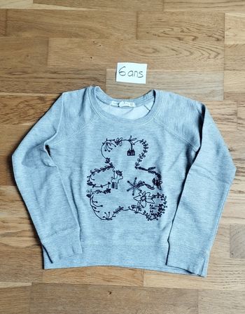 Pull fille 6 ans