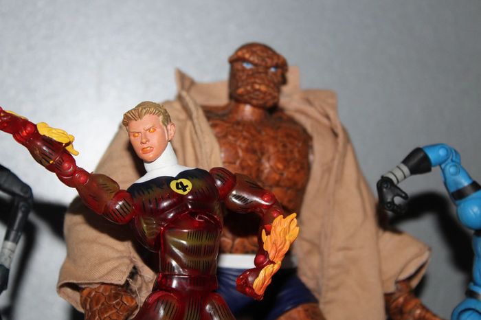 x4 Figurines les 4 fantastiques - Marvel - photo numéro 15