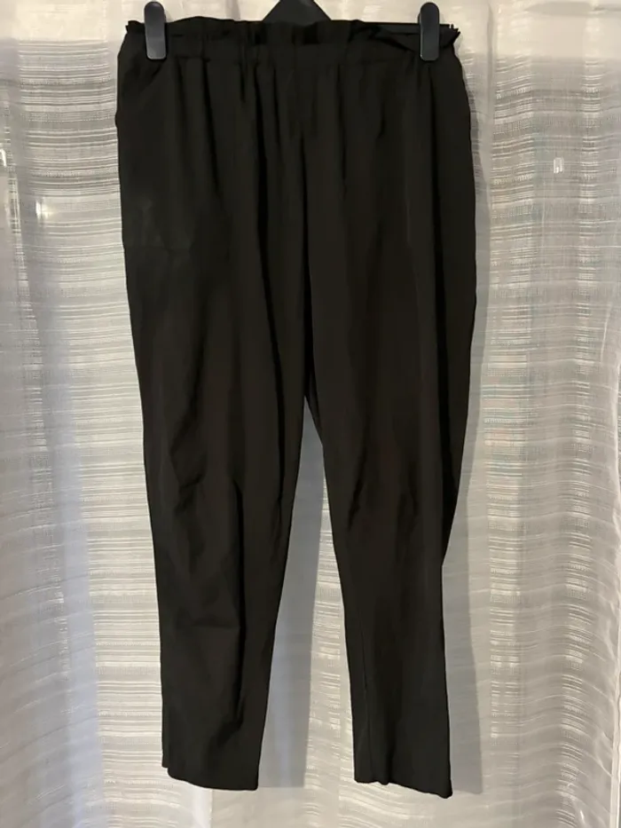 Pantalon fluide noir