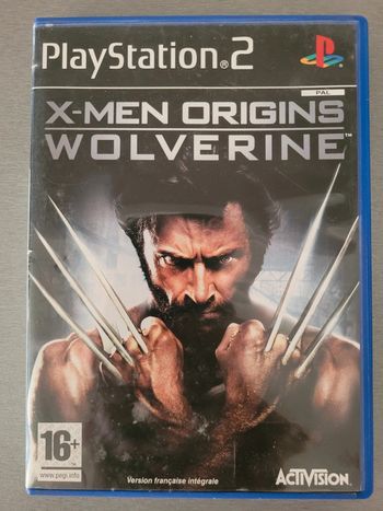 Jeux vidéo PS2 X-Men origins wolverine