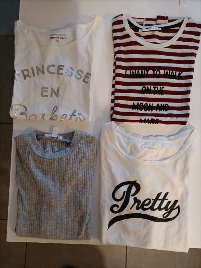 Lot de 4 tee shirt