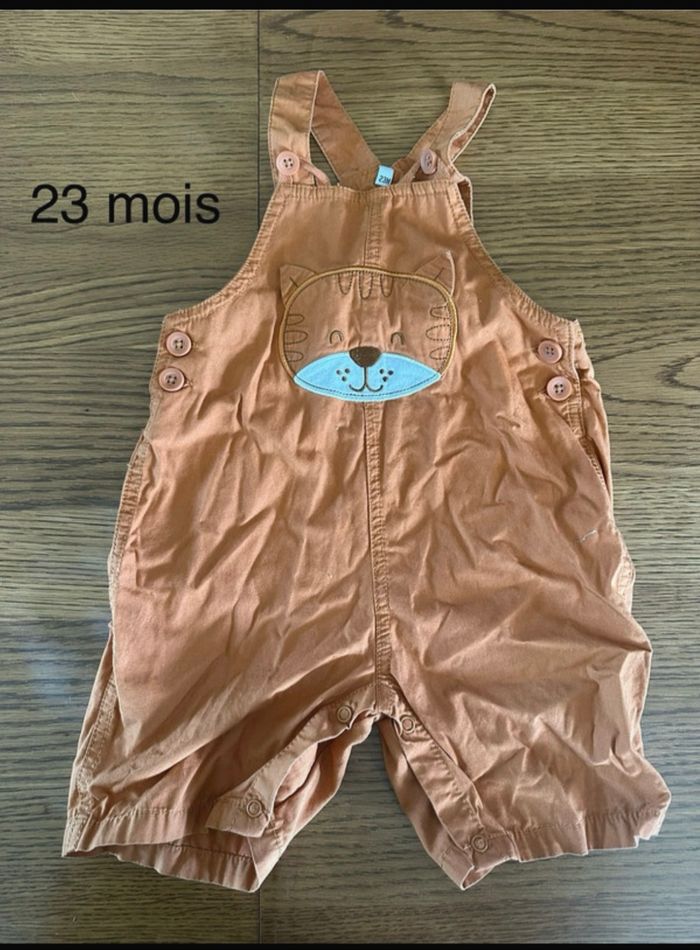 Salopette short
