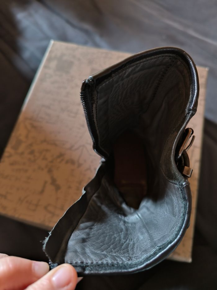 Bottes mi hautes Moma Noires  36 - photo numéro 7