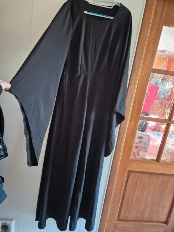Longue tunique/robe noire
