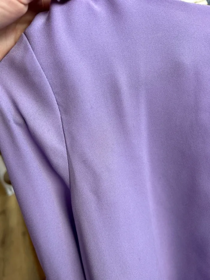 Top femme blouse femme chemisier femme lila taille 38 M - photo numéro 8